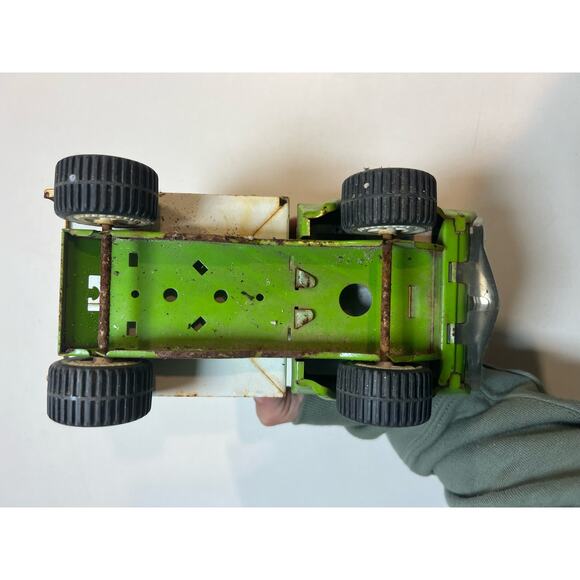 Vintage Tonks & Nylint Work Trucks Garbage,Steel Skid,Front-End Loader,Bulldozer - Picture 16 of 16